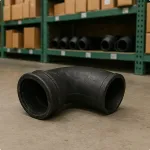 Отвод чугунный 8 мм 90 градусов резьбовой водопроводный КЧ30-6 ГОСТ 8946-75